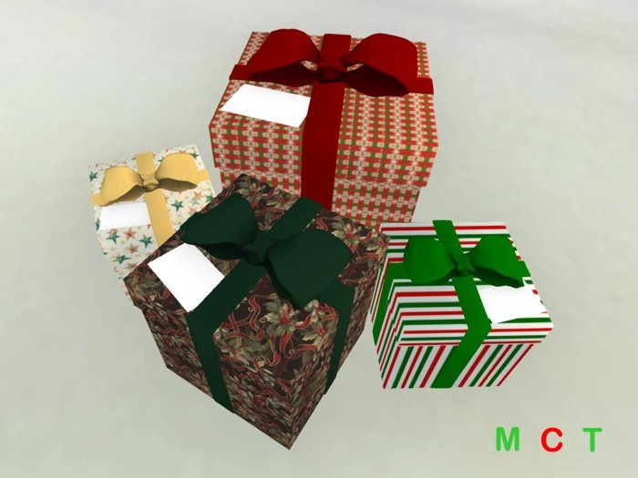 ZZ * xmas gift boxes (tranferable)