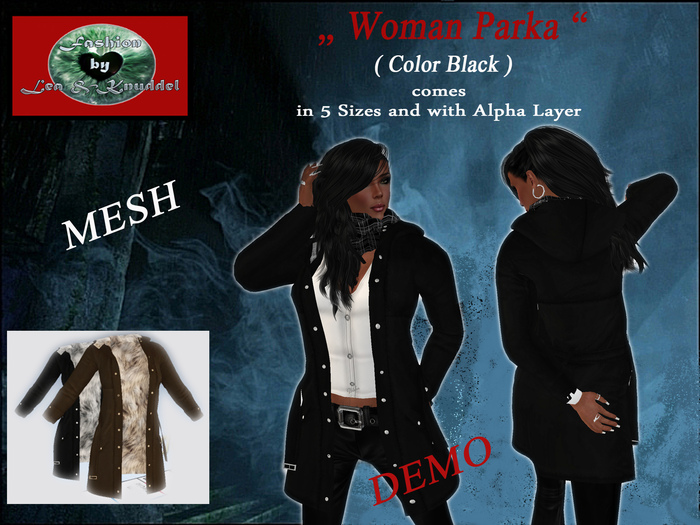 .::L&K::.Mesh Parka Woman DEMO
