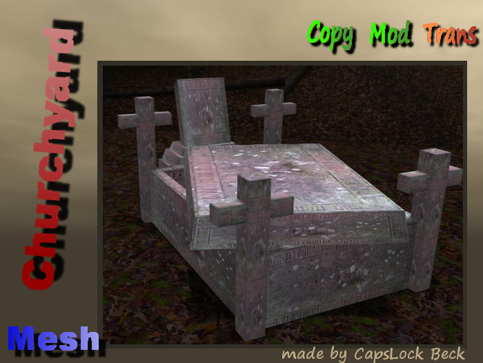 Churchyard – Mesh grave 