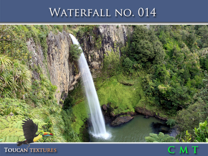 [Toucan Textures] Waterfall No. 014