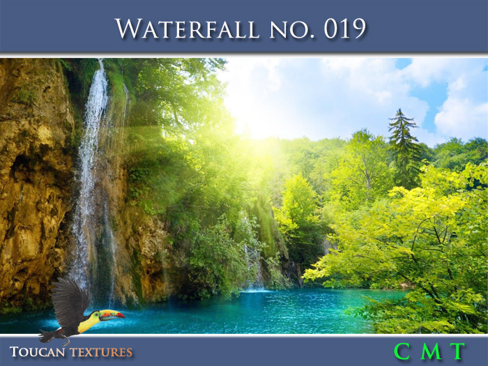 [Toucan Textures] Waterfall No. 019