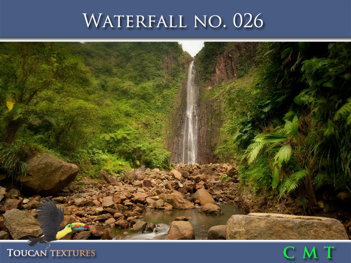 [Toucan Textures] Waterfall No. 026