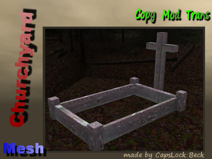 Friedhof – Mesh Grab – 1 Prim – Fullperm