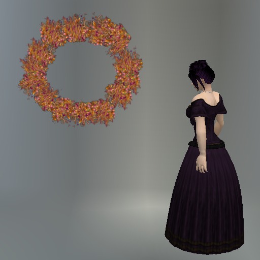 Autumn Sculpted Round Wreath
