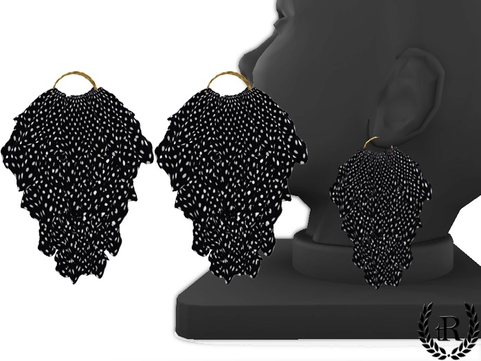 The Rove - Dee earrings polka dots