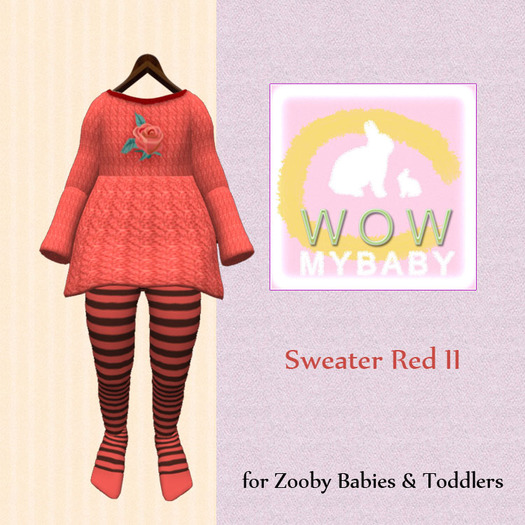 WOW Mybaby Clothing Box - Sweater Red II