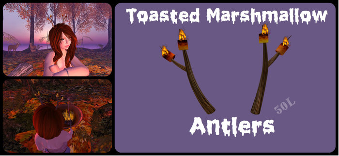 Toasted Marshmallow Antlers 
