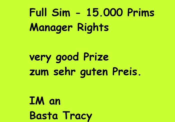 * Land Sale Land Info Center ***ESTATE BLUMENLAND*** Land Store