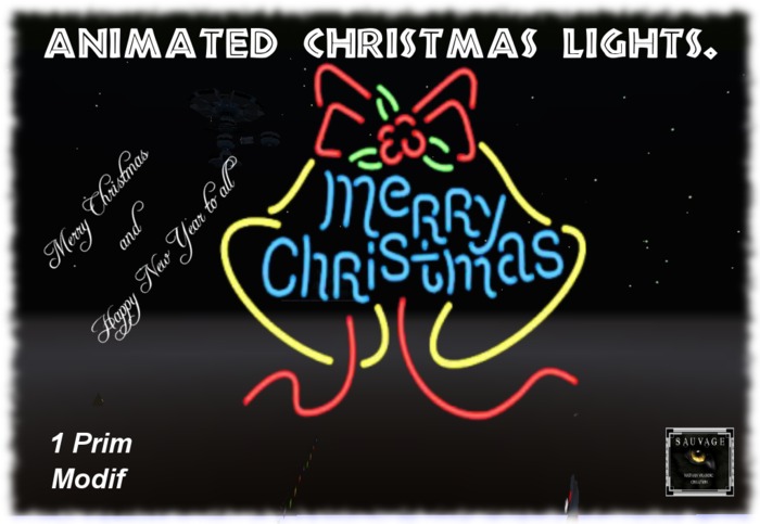 Animated Christmas Lights.