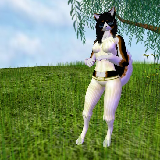 Stripe Outfit (Yellow) (BOXED)