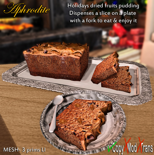 Aphrodite dried fruits cake- Holidays cake
