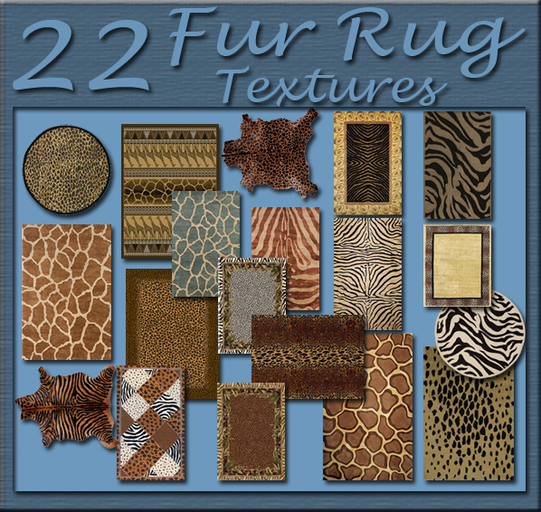 22 Fur rug textures