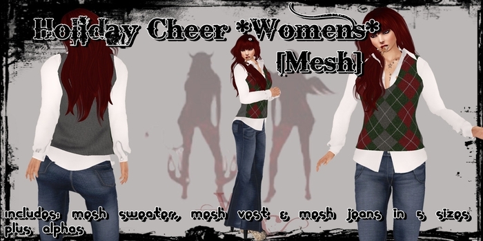 ^WSC^ Holiday Cheer *Womens* {Mesh}