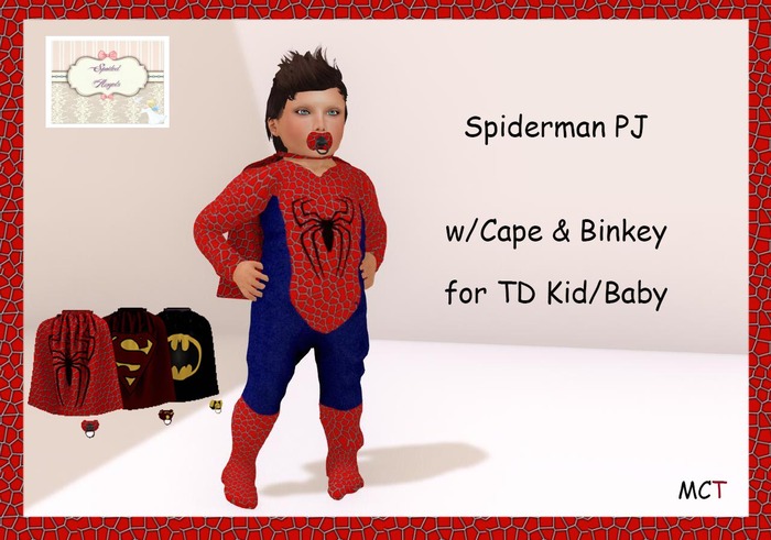 [S][A] Spiderman Pj Kid/Baby