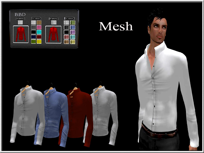 BBD Mesh Slim Fit Shirt