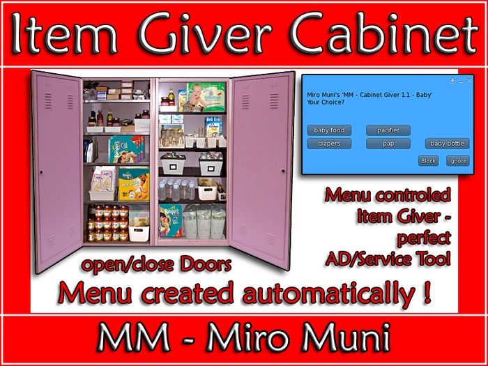 MM - Cabinet Giver 1.1 - Baby