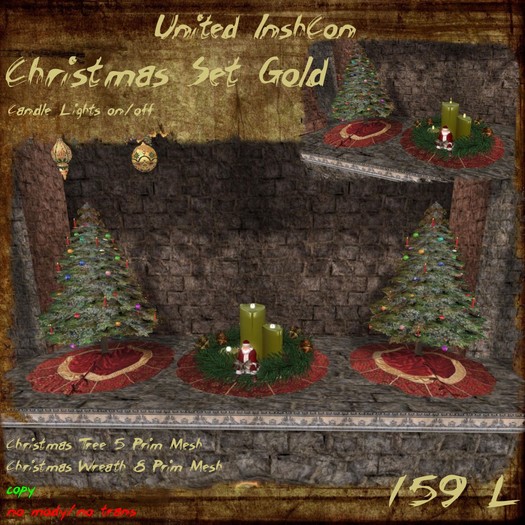 *UI* Christmas Set Gold v