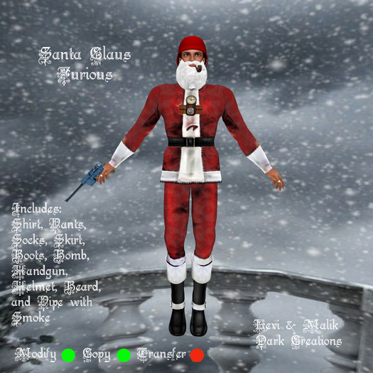 Santa Claus Furious