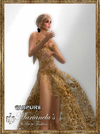 Marianela's GUIPURE ocre