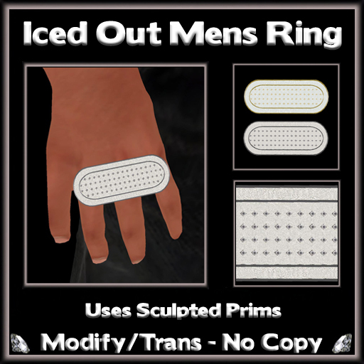 *ICED* Iced out Mens Rings