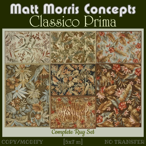MMC Classico Prima Rug Set