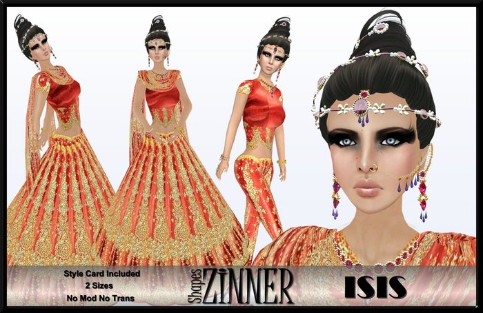 Zinner Shapes - Isis Female Shape