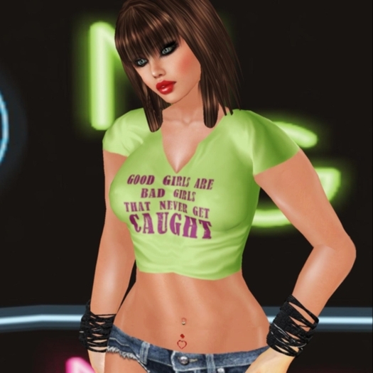 Green Good Girl's T