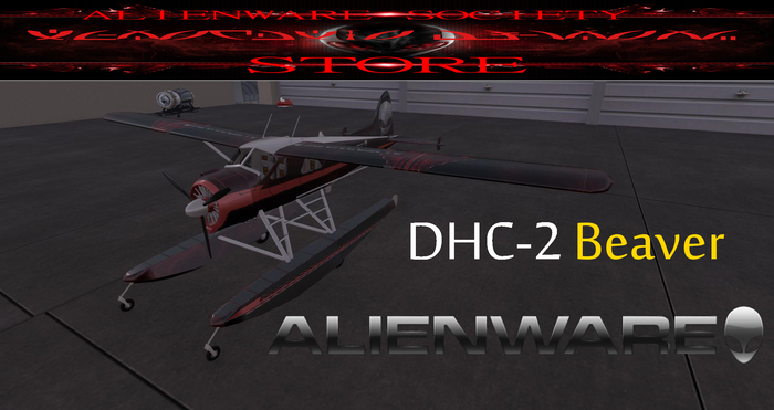 DHC-2 Beaver - Alienware paintjob
