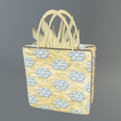 Snowflake Paper Giftbag A