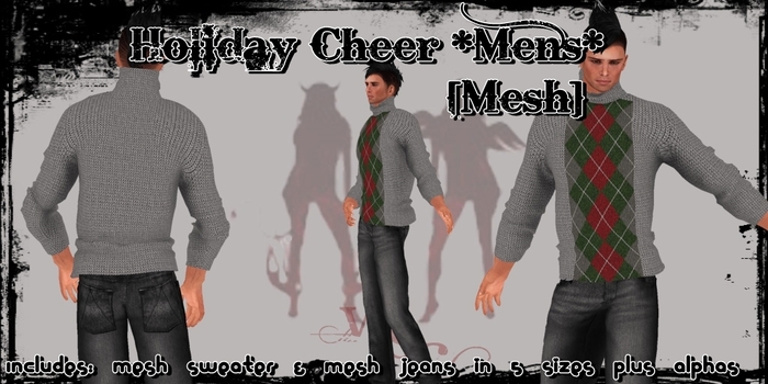 ^WSC^ Holiday Cheer *Mens* {Mesh}