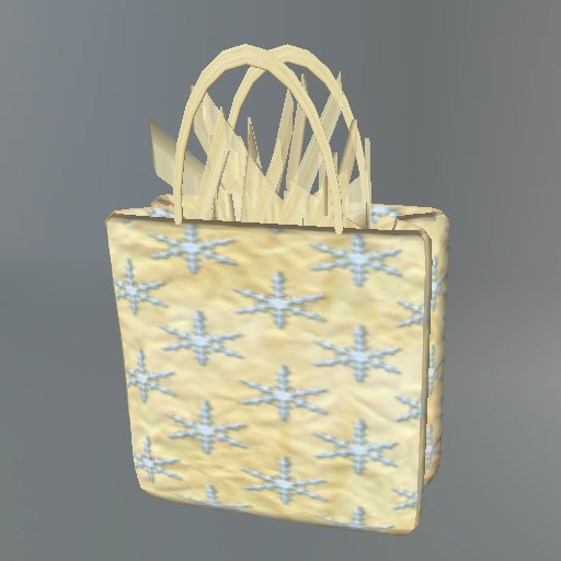 Snowflake Paper Giftbag B