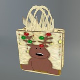 Reindeer Paper Giftbag