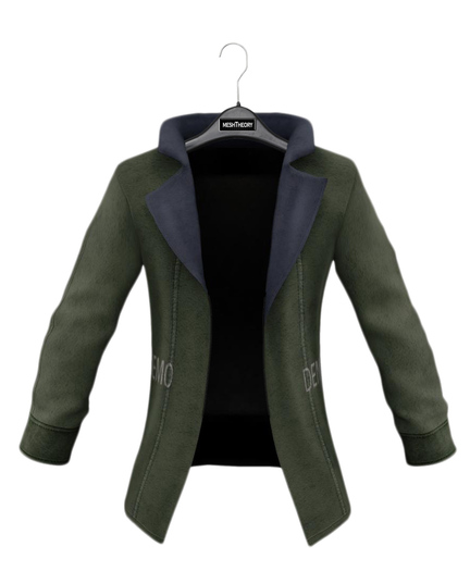 [mT] Men's Suede Jacket - DEMO