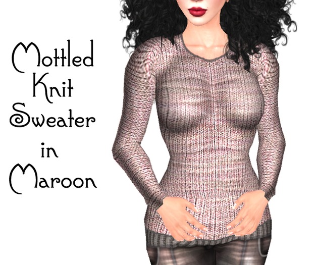 Mottled Knit Sweater Bundle