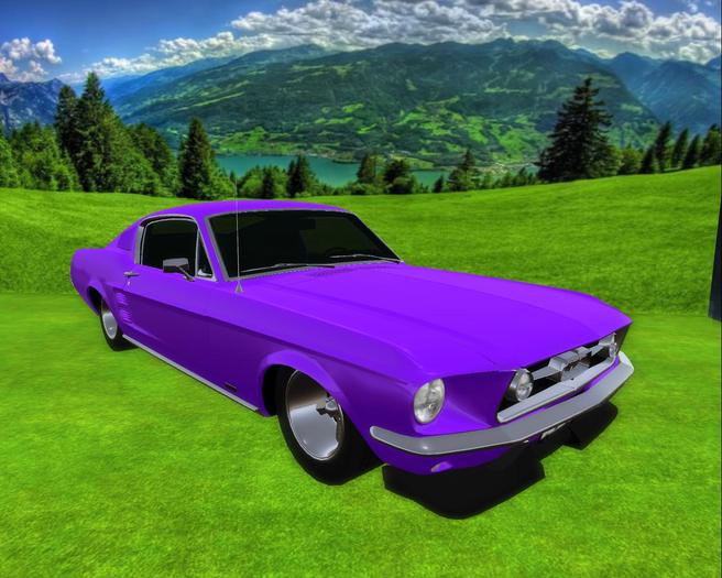 GB7 66 Fastback Street (Purple)