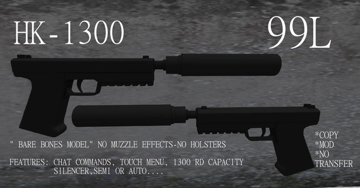 HK-1300 PISTOLS (BOXED)