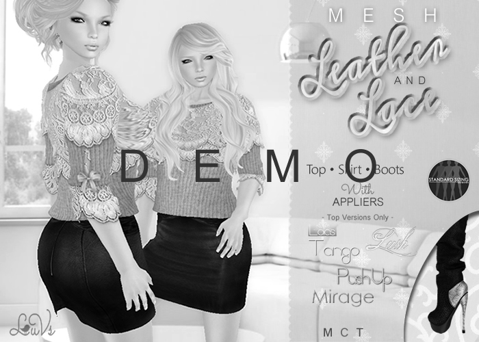 [LuVs] Leather & Lace DEMO + Demo Appliers