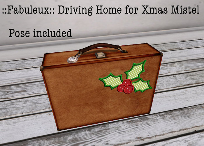 ::Fabuleux:: Driving Home for Xmas Suitcase Mistel