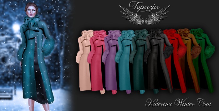 TOPAZIA-Katerina winter coat FAT PACK