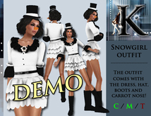 Keresma - [Christmas] Snowgirl outfit DEMO
