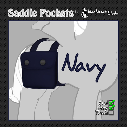 [bbS] Saddle Pocket - Navy