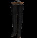 Display cutout gabriellaboots black