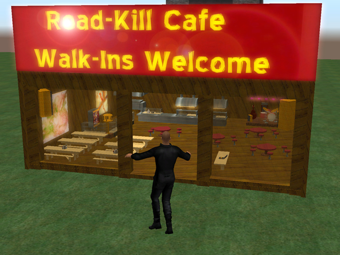 All-Prim Roadkill Cafe Complete -- FULL PERM EXCLUSIVE -- Everything Included in Package!!!