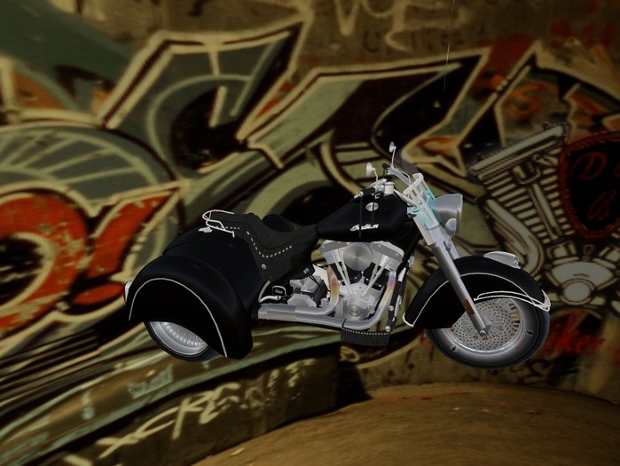 D.B.B. indian trike black