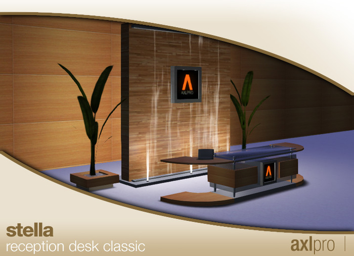 AXL pro box - Stella Reception Desk Classic