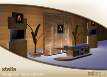 AXL pro box - Stella Reception Desk Deluxe