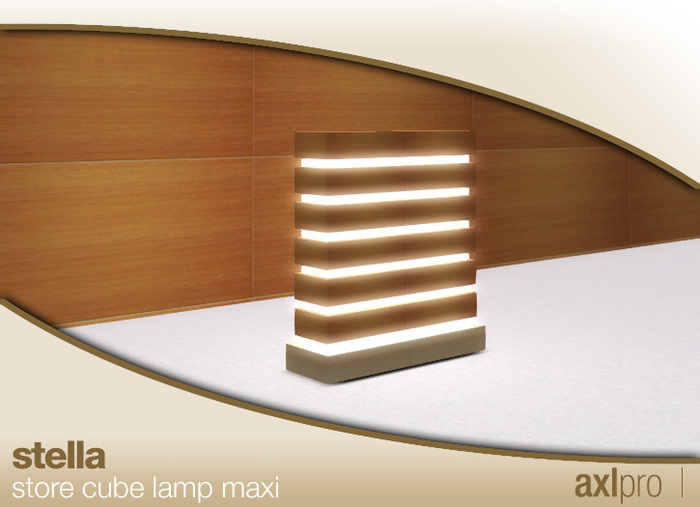 AXL pro box - Stella Store Cube Lamp Maxi