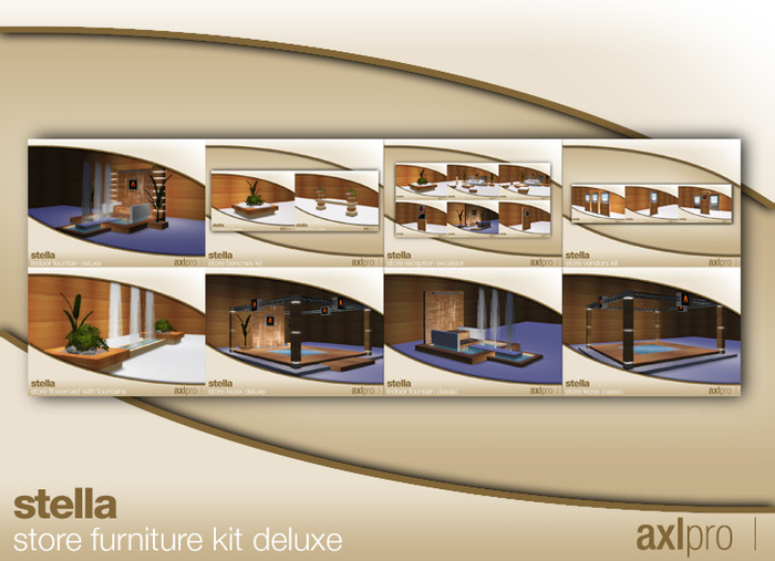 AXL pro box - Stella Store Furniture Kit Deluxe
