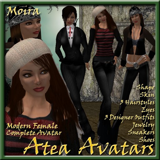 Moira Modern Female Avatar