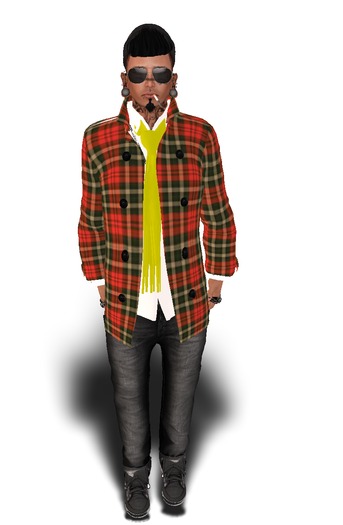 Mesh Mens Trench Coat RUPERT